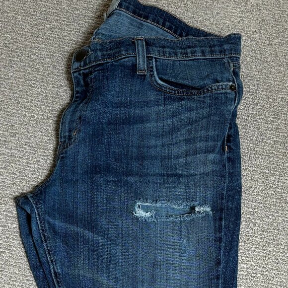 Current Elliot - The Cropped Straight w/Released Hem - Size 31 - Picture 14 of 15